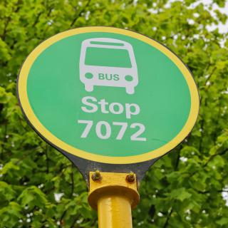 bus stop sign bus stop sign