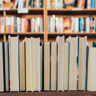 books on a shelf