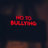 Sign that reads "No to bullying"